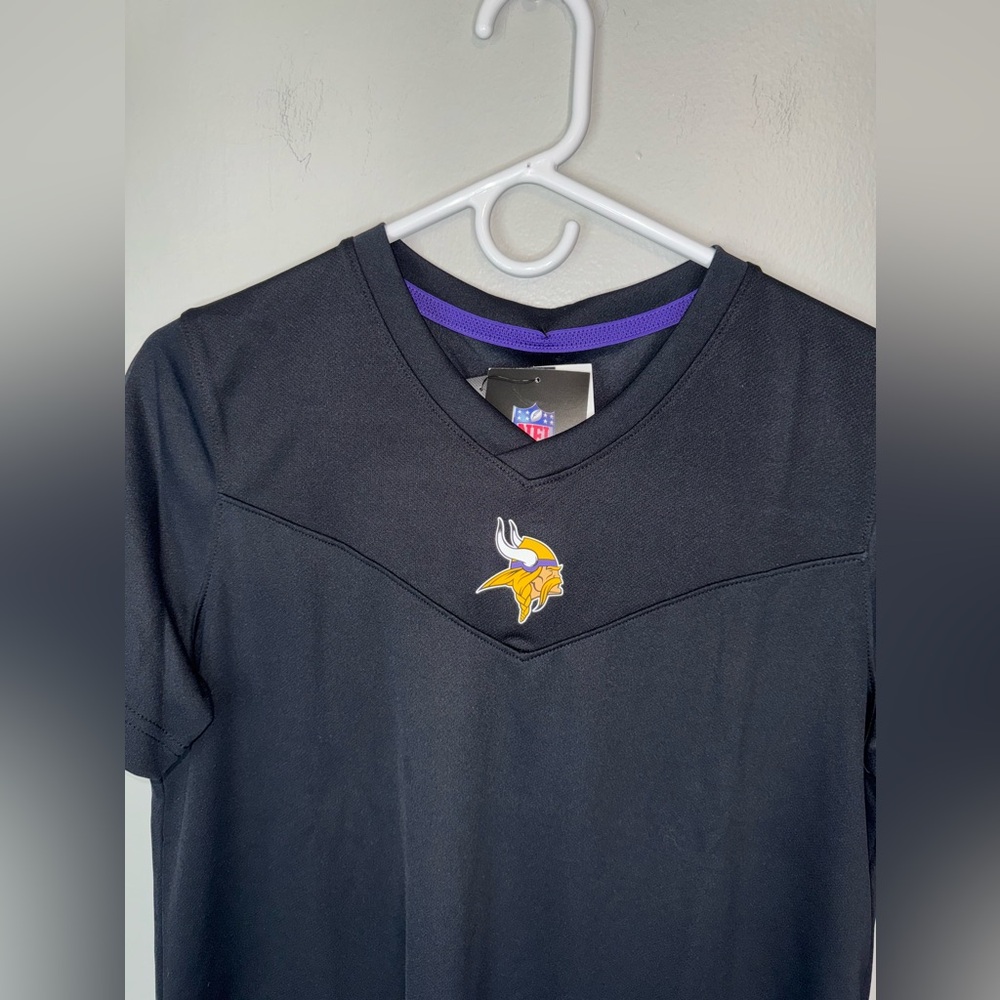 NFL Black and Purple Team Logo Jersey - Picture 3 of 14